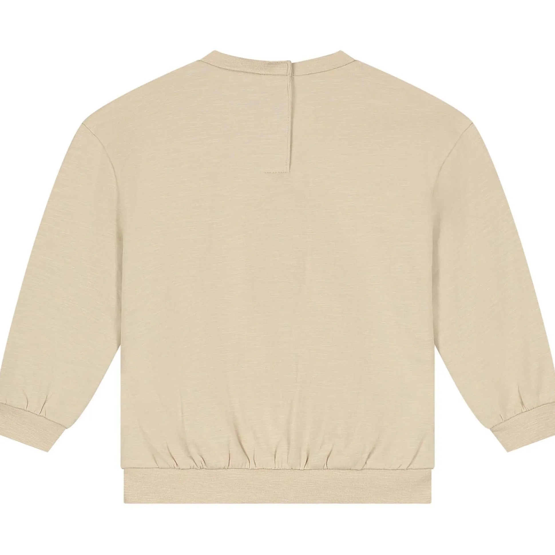 Prénatal baby sweater lange mouwen effen beige