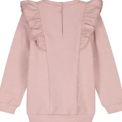 Prénatal baby sweater lange mouwen effen roze