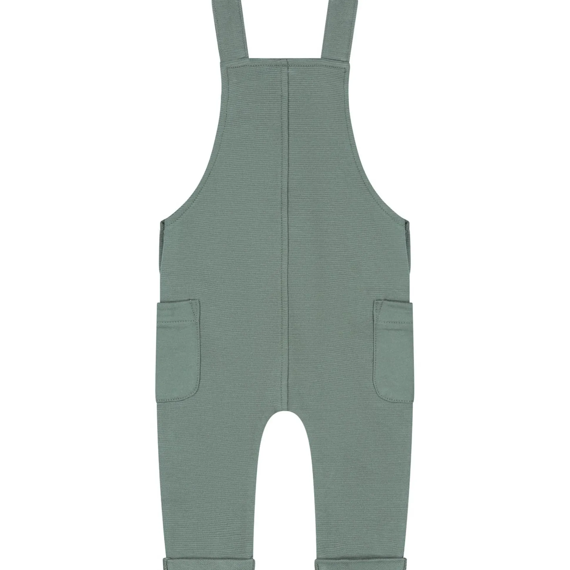 Prénatal baby tuinbroek effen groen