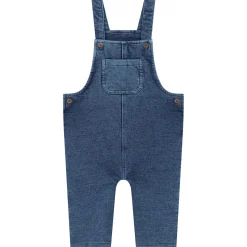 Prénatal baby tuinpak mouwloos effen blauw