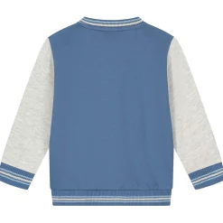 Prénatal baby vest lange mouwen meerkleurig blauw