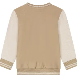 Prénatal baby vest lange mouwen meerkleurig beige