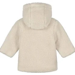 Prénatal baby winterjas lange mouwen effen wit