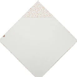 Prénatal badcape Bloem roze