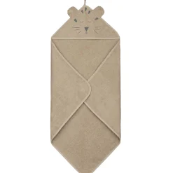 Prénatal badcape tijger beige