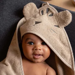 Prénatal badcape tijger beige