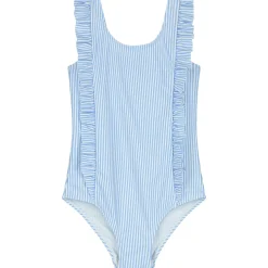 Prénatal badpak streep  strepen blauw