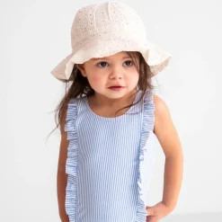 Prénatal badpak streep strepen blauw