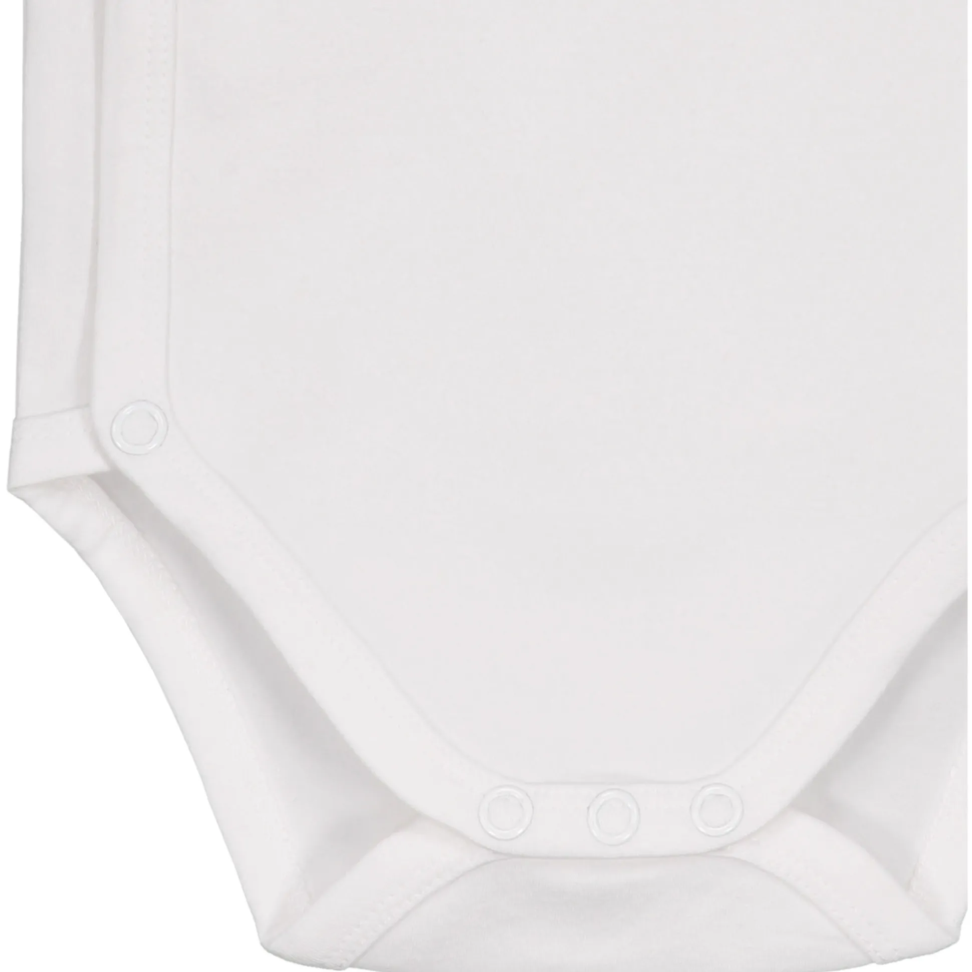 Prénatal basis overslagromper korte mouwen effen wit