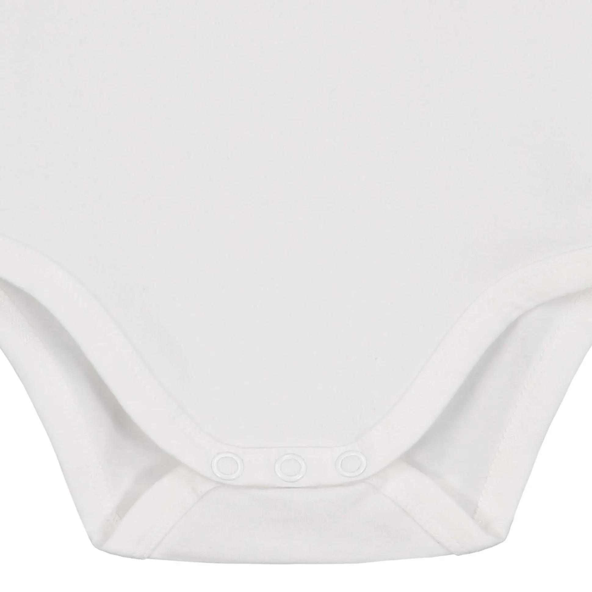 Prénatal basis romper korte mouwen effen wit