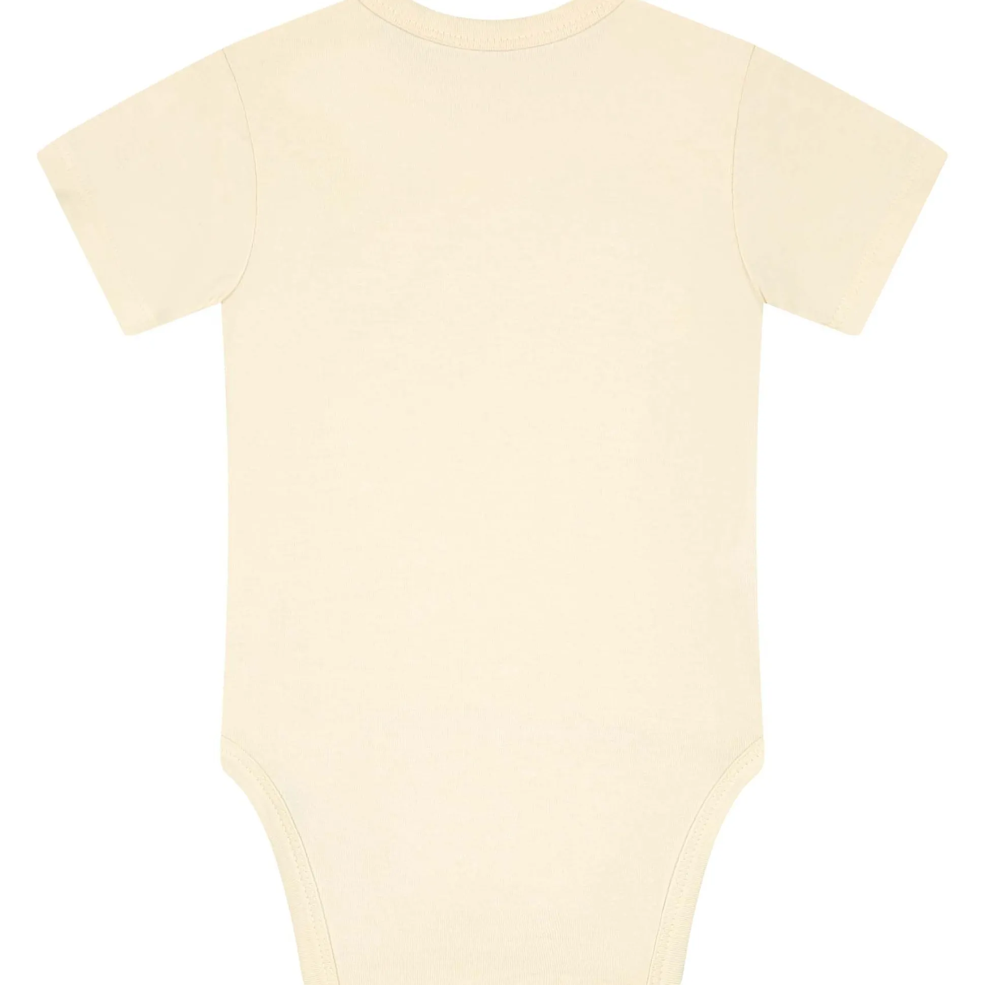 Prénatal basis romper korte mouwen effen beige