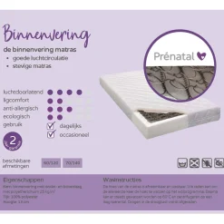 Prénatal Binnenvering Matras 60x120cm