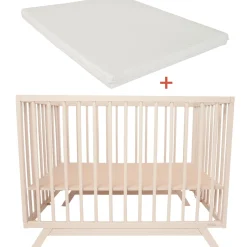 Prénatal box Savi beige & boxmatras Ellis