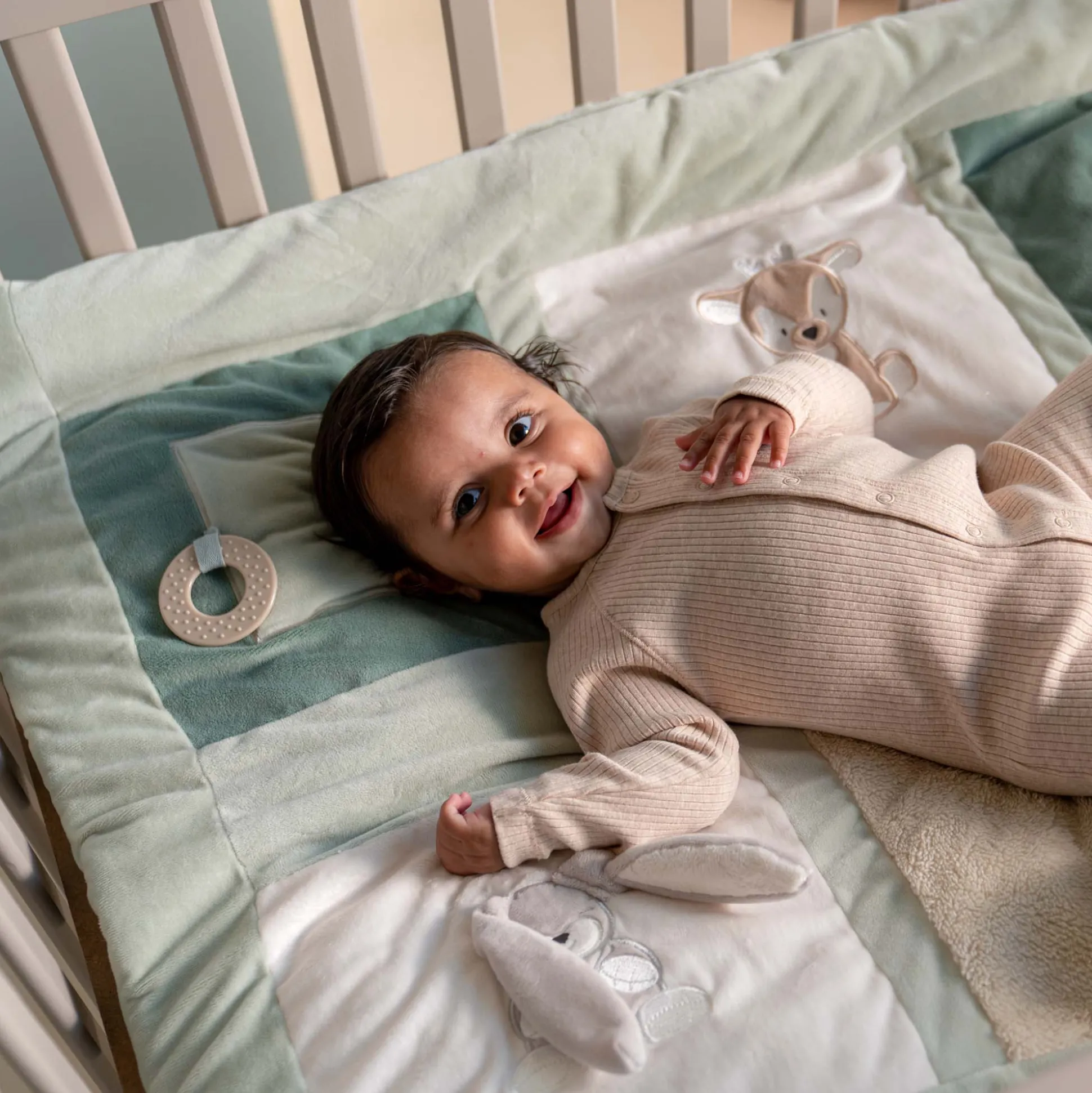 Prénatal boxkleed Kleine Vriendjes Ivory White