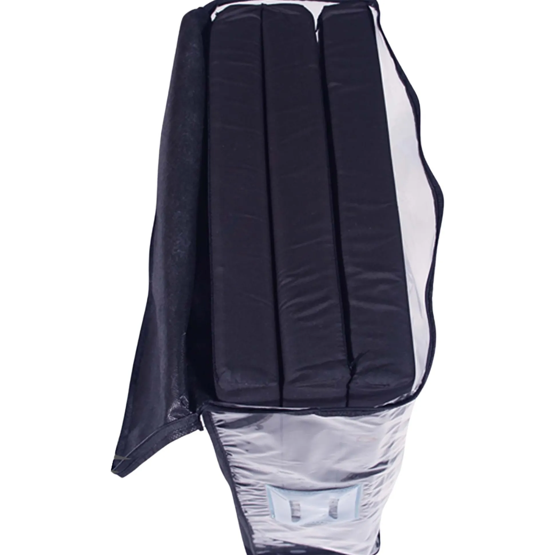 Prénatal campingbed Evi zwart met matras & matrashoes