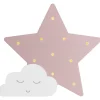 Prénatal Decoratie Ster met LED lampjes roze
