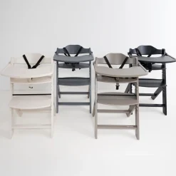 Prénatal houten kinderstoel Evan bundel taupe