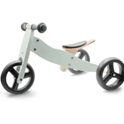Prénatal houten loopfiets 4-in-1 Soft Green Grey