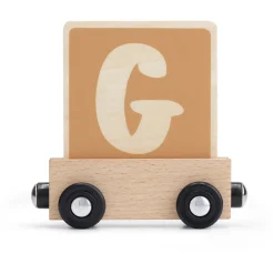 Prénatal houten namentrein letter G Brownie