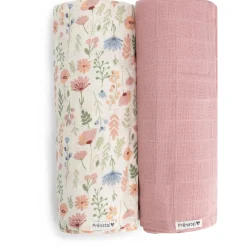 Prénatal hydrofiele doeken bloem 2 stuks multi