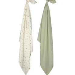 Prénatal hydrofiele doeken pure 2 stuks multi