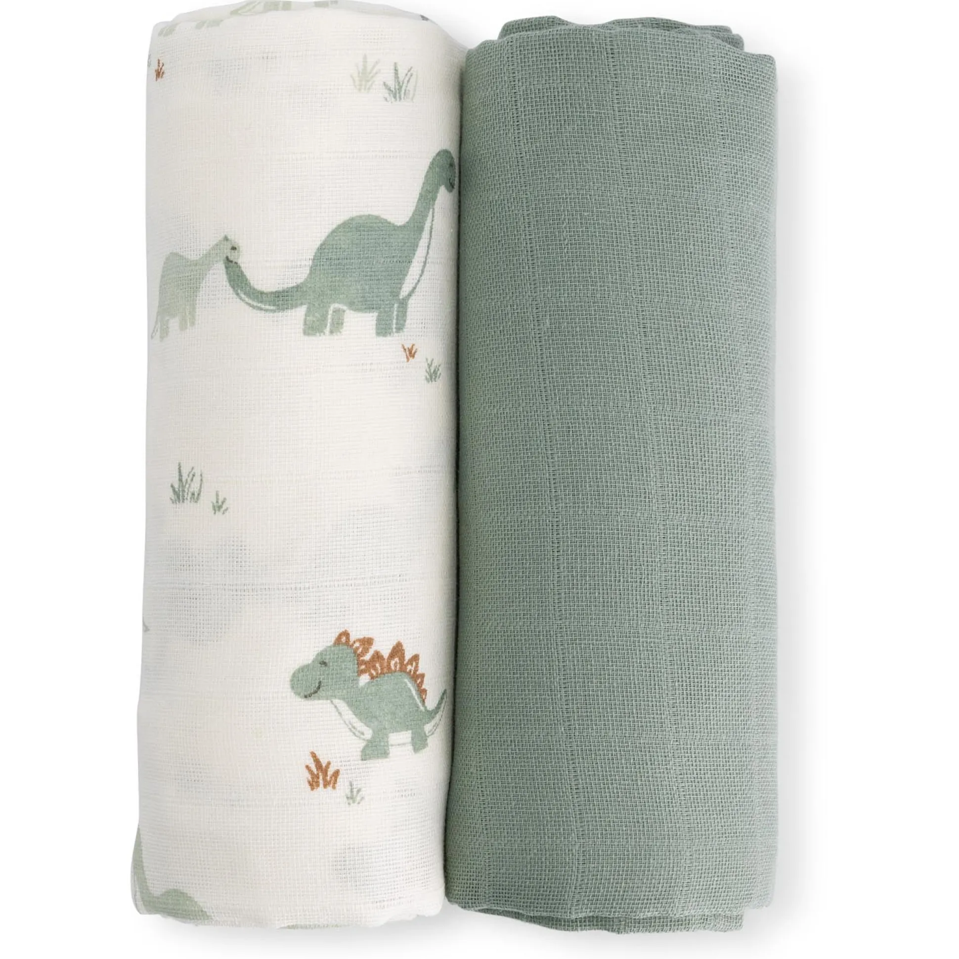 Prénatal hydrofiele doeken dino 2 stuks multi