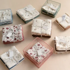 Prénatal hydrofiele luiers graan 3 stuks taupe