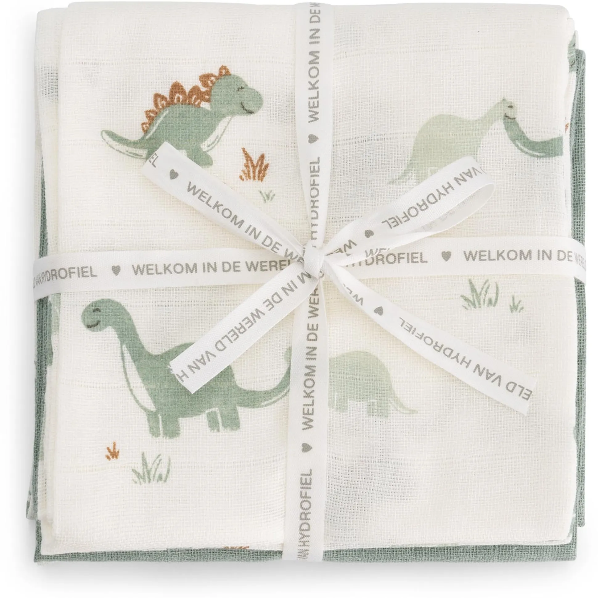 Prénatal hydrofiele luiers Dino 3 stuks multi