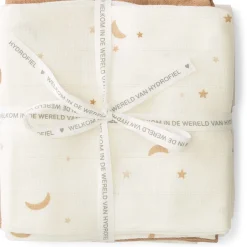 Prénatal hydrofiele luiers star en moon 3 stuks  beige