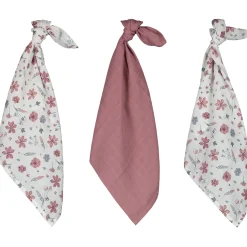 Prénatal hydrofiele luiers Bloem 3 stuks roze