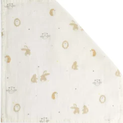 Prénatal hydrofiele monddoek kleine vriendjes 3 stuks  wit