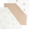 Prénatal hydrofiele monddoekjes 3 pack  beige