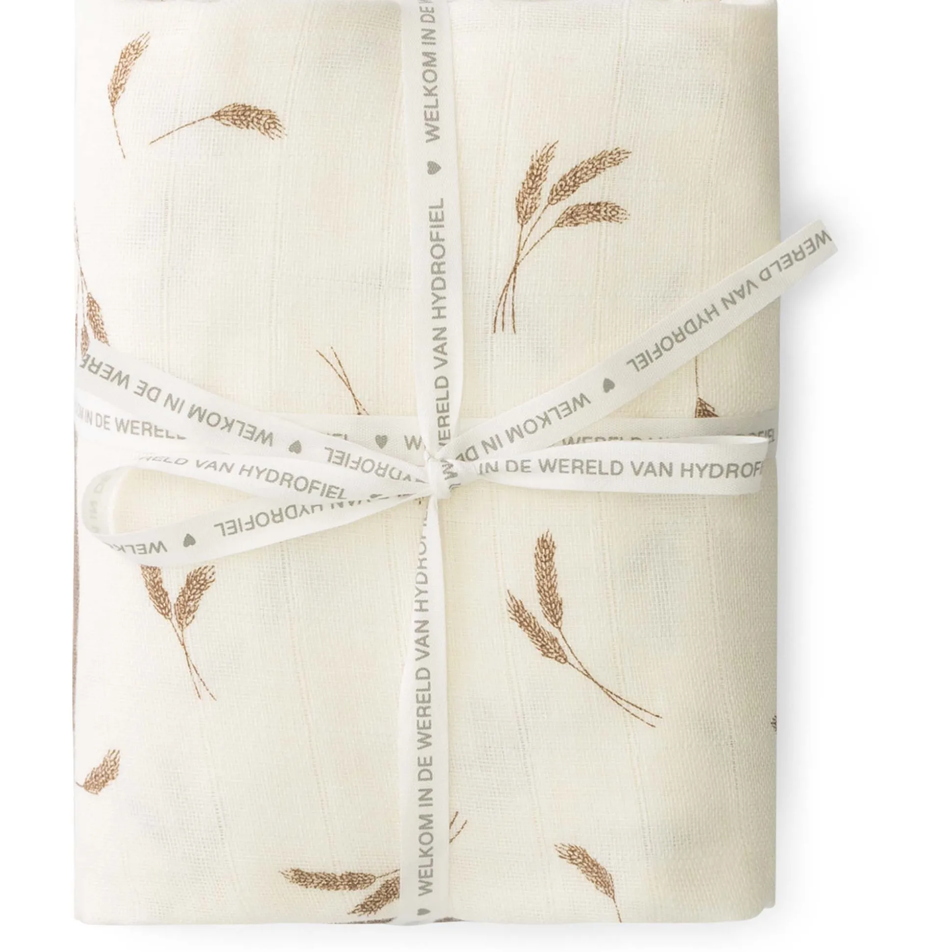 Prénatal hydrofiele multidoeken graan 2 stuks taupe