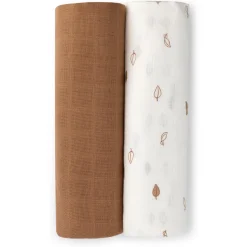 Prénatal hydrofiele multidoeken blaadjes 2 stuks  multi