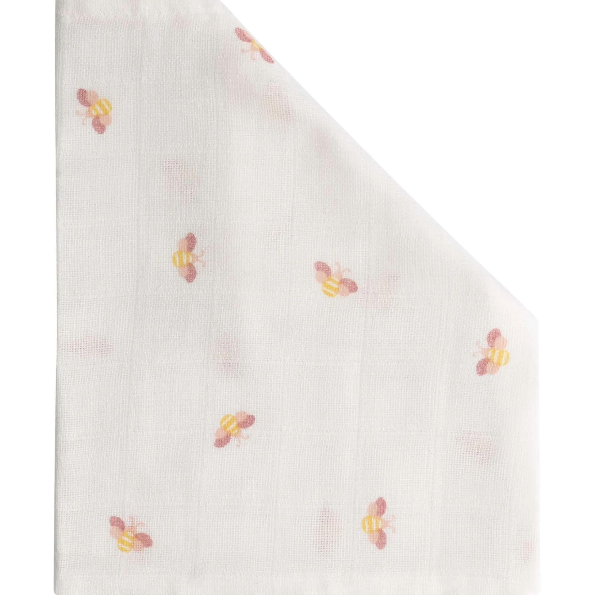 Prénatal hydrofiele washandjes 3 stuks roze