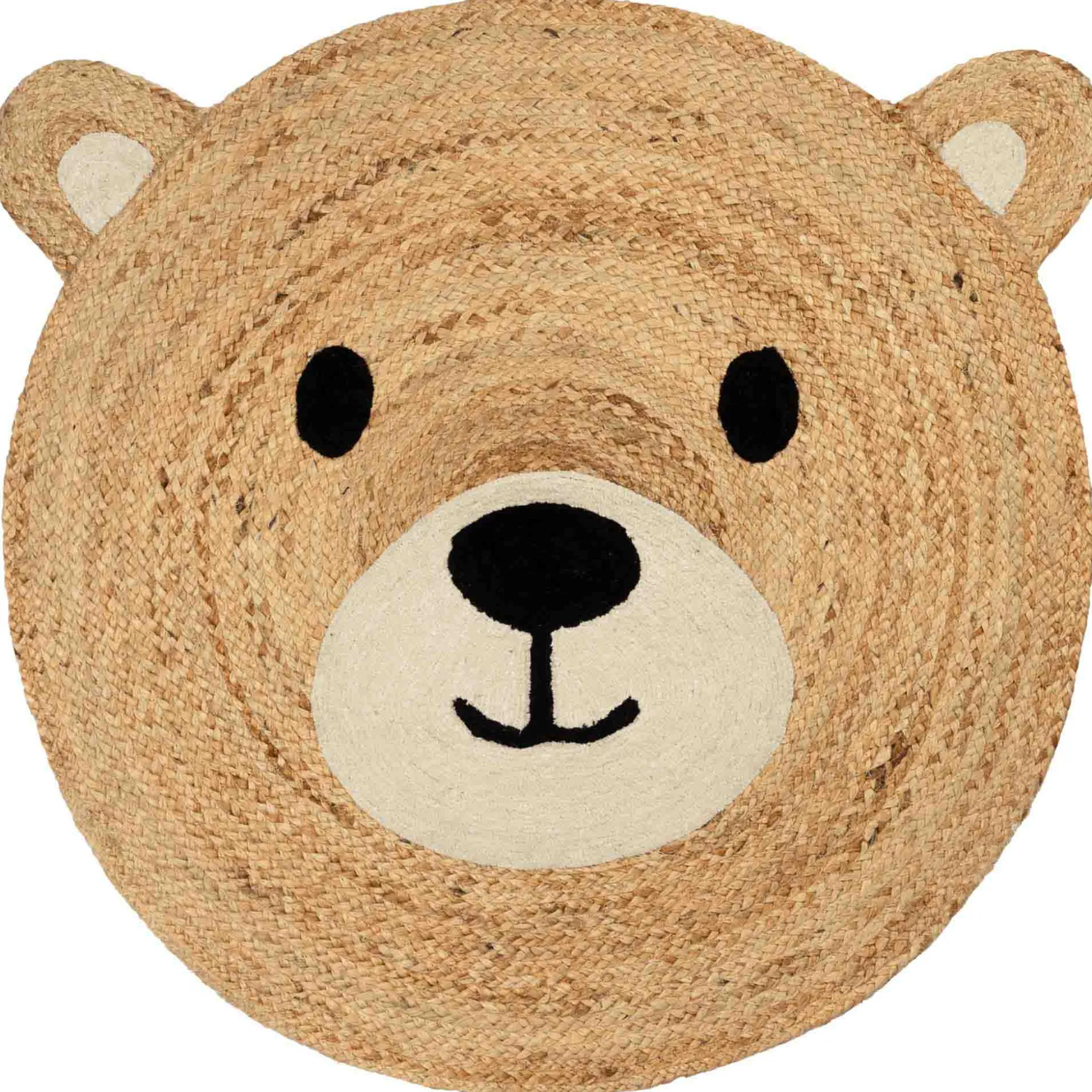 Prénatal Jute Vloerkleed Beer naturel