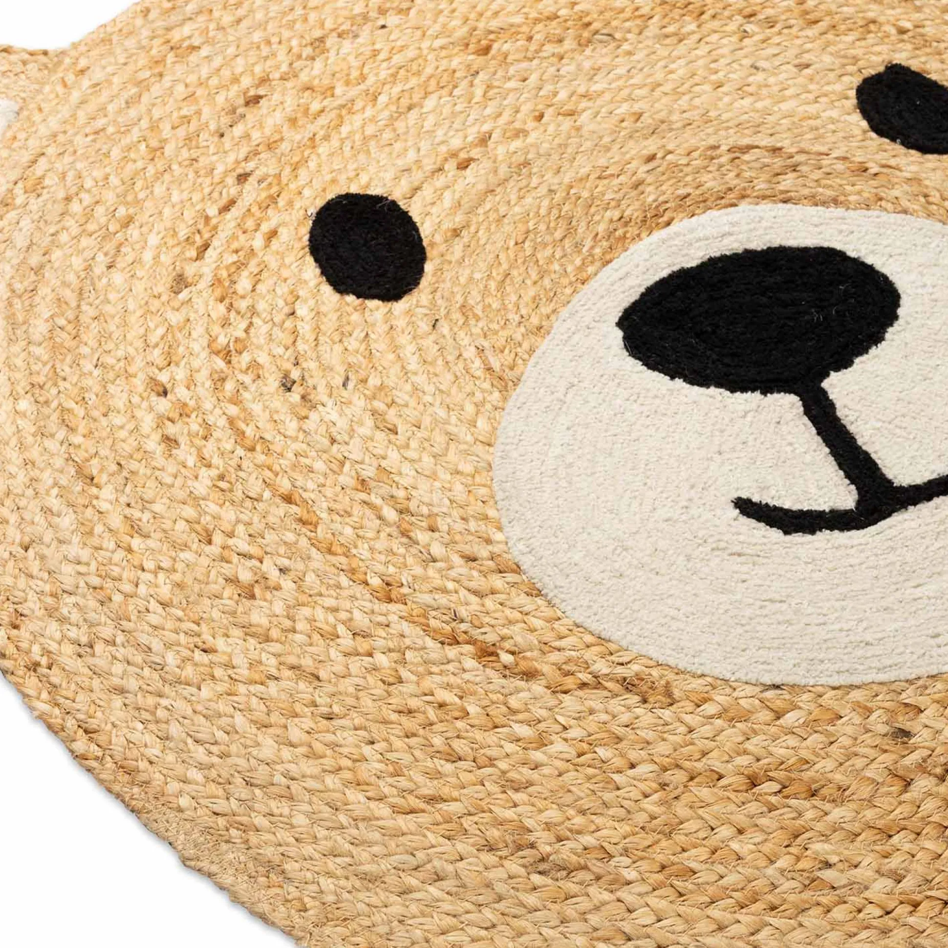 Prénatal Jute Vloerkleed Beer naturel