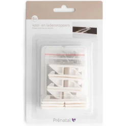Prénatal kast- en ladenstoppers wit