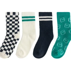 Prénatal kinder sokken 4 paar   multi