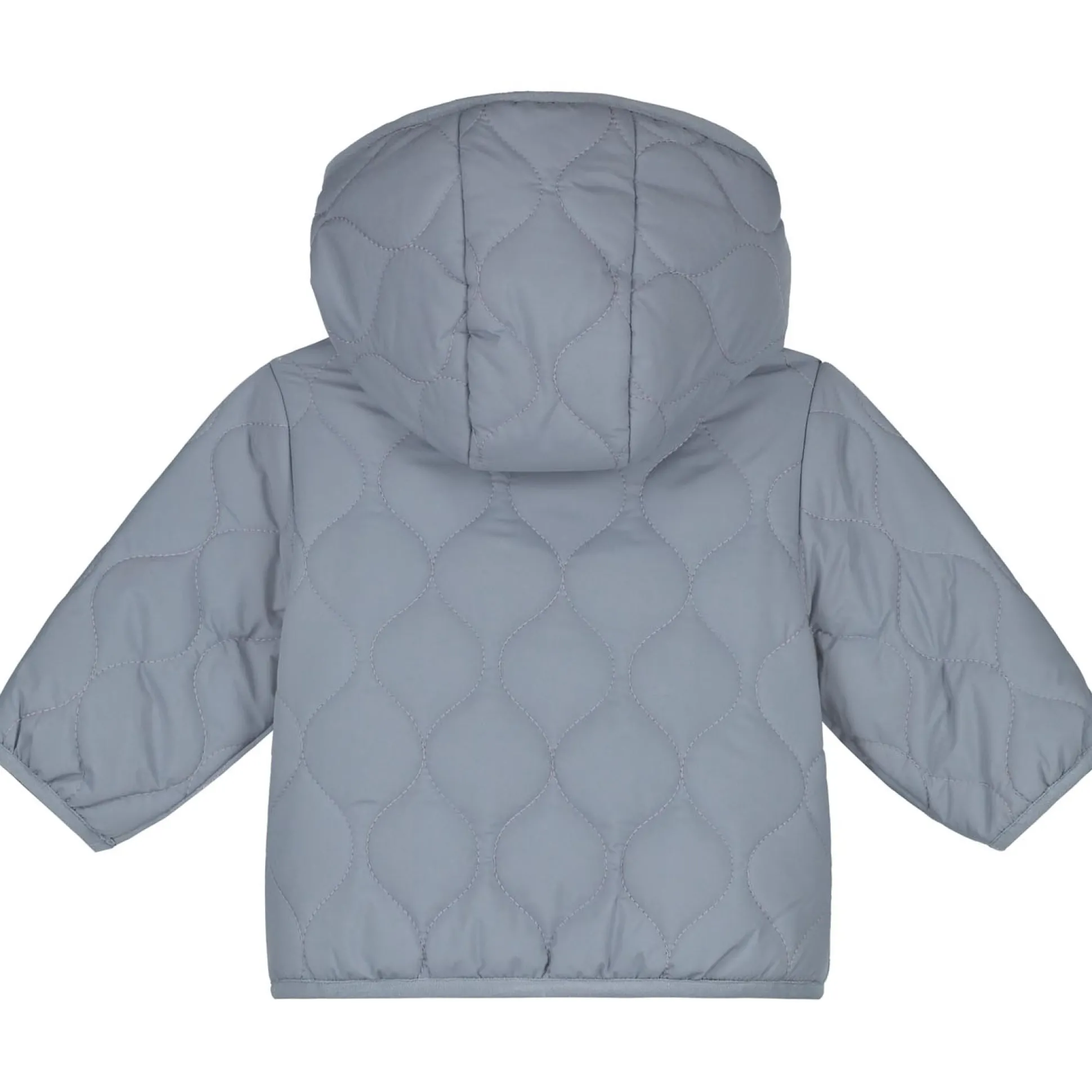 Prénatal kinder winterjas lange mouwen effen blauw