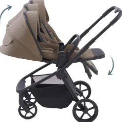 Prénatal kinderwagen Sammy Taupebrown