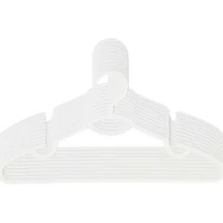 Prénatal kledinghanger plastic 10-pack wit