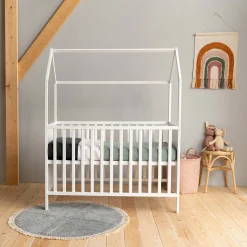 Prénatal ledikant bed/huisje Bauke White