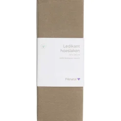 Prénatal ledikant hoeslaken taupe