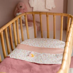 Prénatal ledikantdeken roze