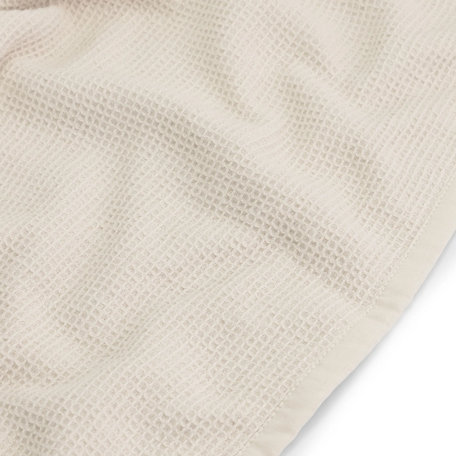 Prénatal ledikantdeken wafel beige