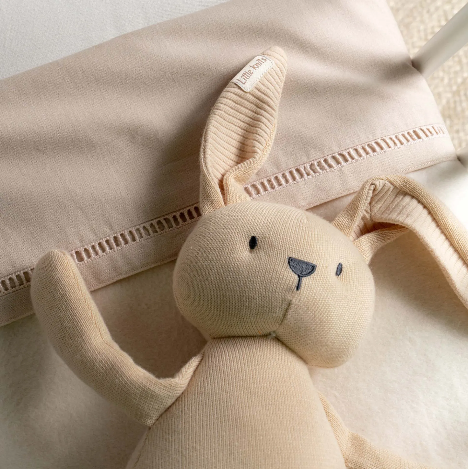 Prénatal ledikantdeken wit