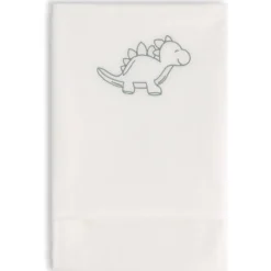 Prénatal ledikantlaken dino wit