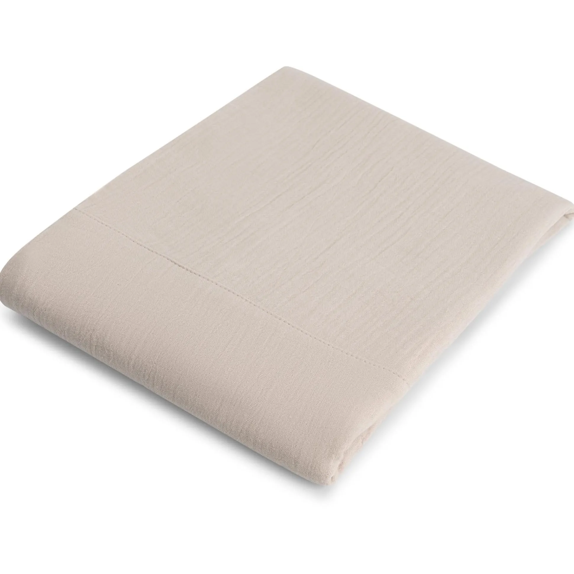 Prénatal ledikantlaken mousseline grijs