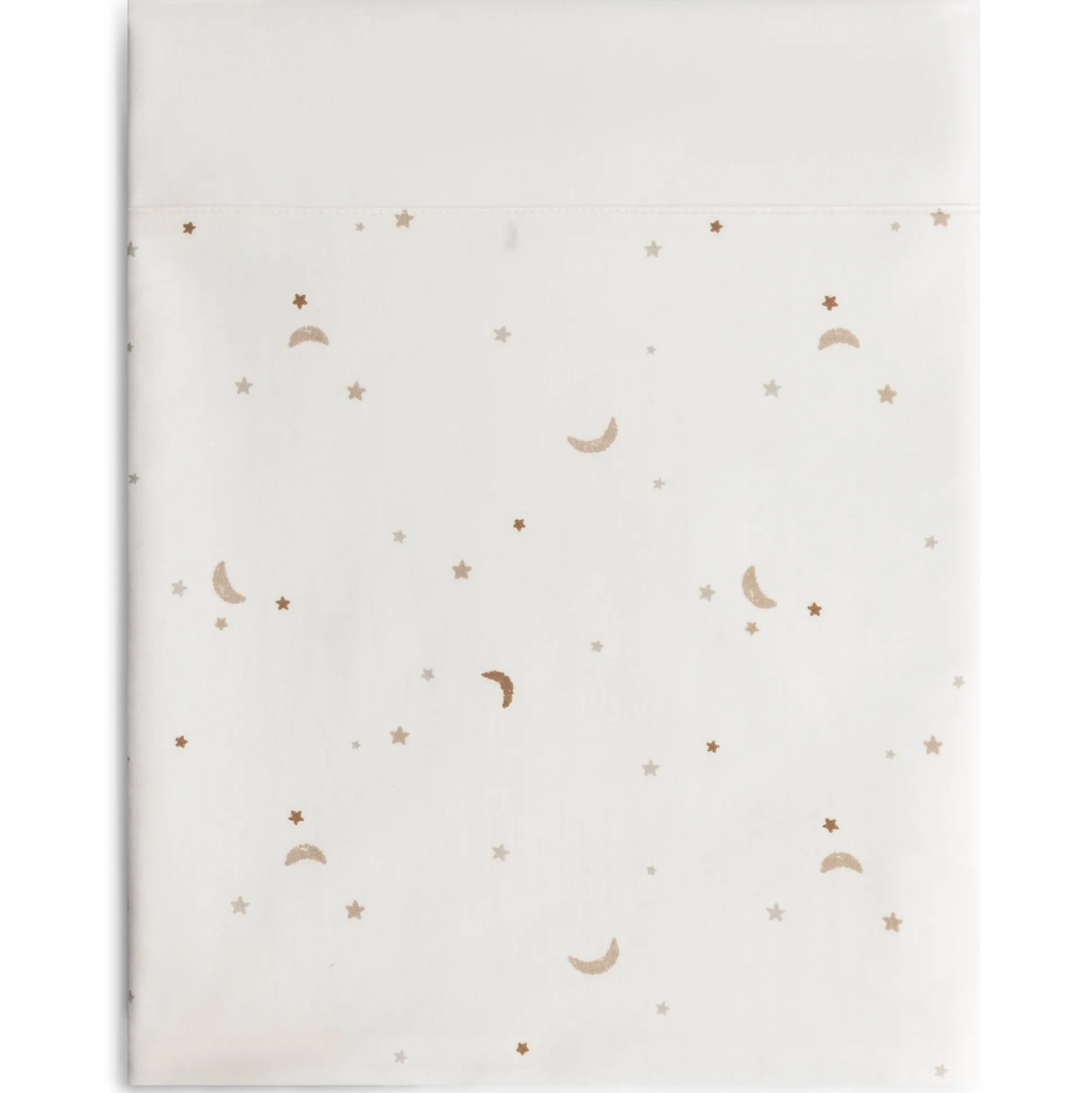 Prénatal ledikantlaken Ster en Maan wit